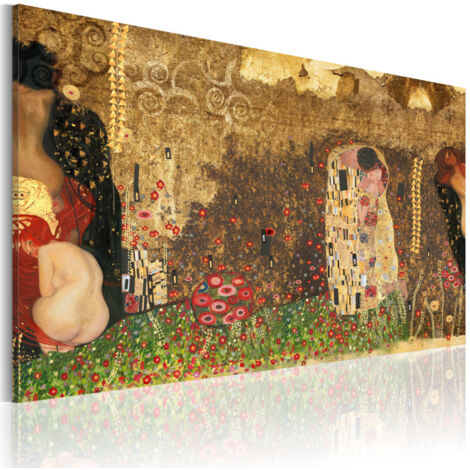 Tableau Imprimé "Gustav Klimt Inspiration" 40 x 60 cm