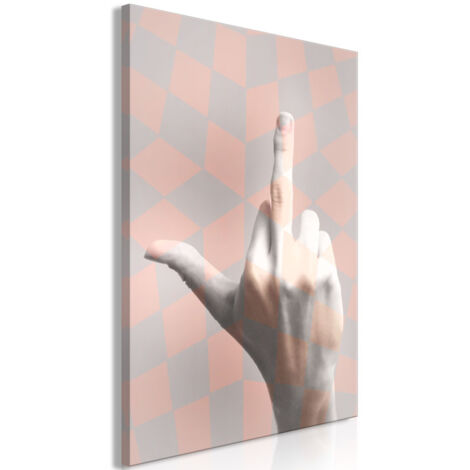 Tableau Imprimé "Fck You" 60 x 90 cm (1/2)
