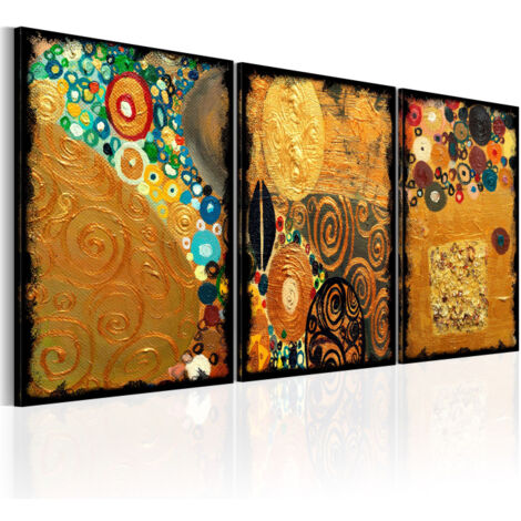 Tableau Imprimé "Imagination Dorée" 60 x 120 cm (1/2)