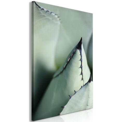 Tableau Imprimé "Green Spikes" 60 x 90 cm (1/2)
