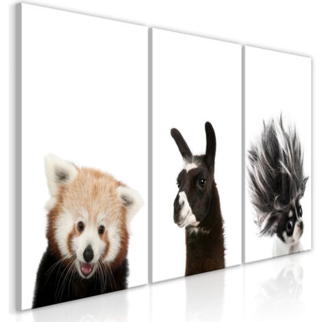 Tableau Imprimé "Friendly Animals Collection" 60 x 120 cm (1/2)