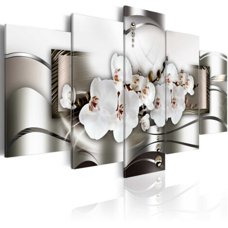 Tableau Imprimé "Orchid Riddle" 50 x 100 cm (1/2)