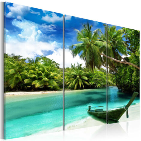 Tableau Imprimé "On the Island of Dreams" 40 x 60 cm (1/2)