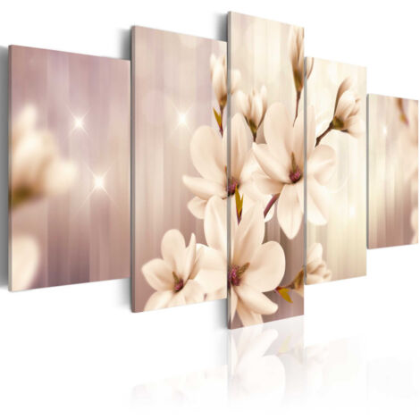 Tableau Imprimé "Jardin Brillant" 50 x 100 cm (1/2)