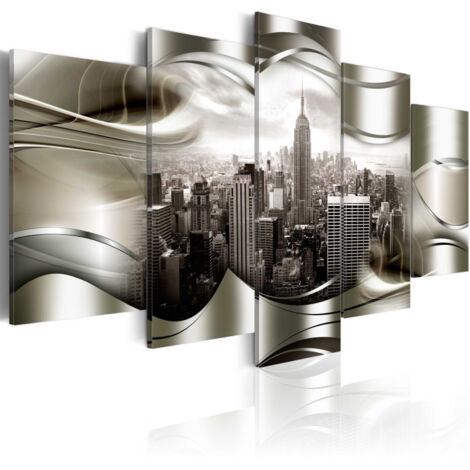 Tableau Imprimé "Hazel New York" 50 x 100 cm (1/2)