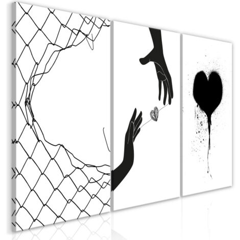 Tableau Imprimé "Heart Collection" 60 x 120 cm (1/2)