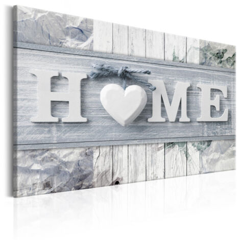 Tableau Imprimé "Home : Winter House" 60 x 90 cm (1/2)
