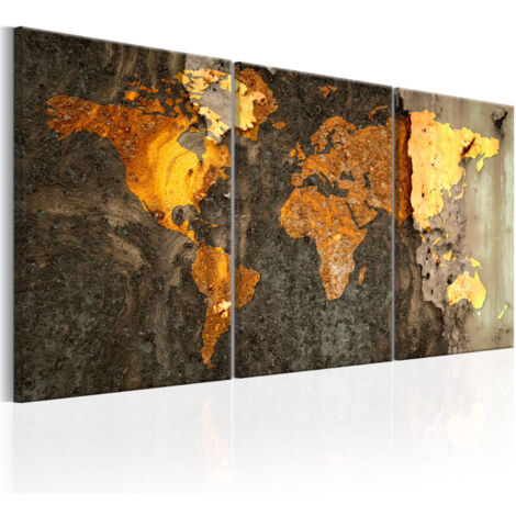 Tableau Imprimé "Metal World" 30 x 60 cm (1/2)