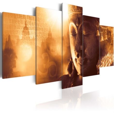 Tableau Imprimé "Gold Orient" 50 x 100 cm (1/2)