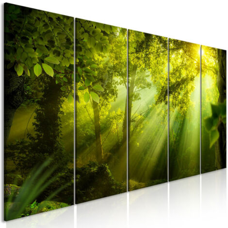 Tableau Imprimé 5 Panneaux "In the Sunshine Narrow" 80 x 200 cm (1/2)