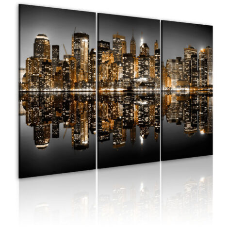 Tableau Imprimé "Mer de Lumières New York" 40 x 60 cm (1/2)