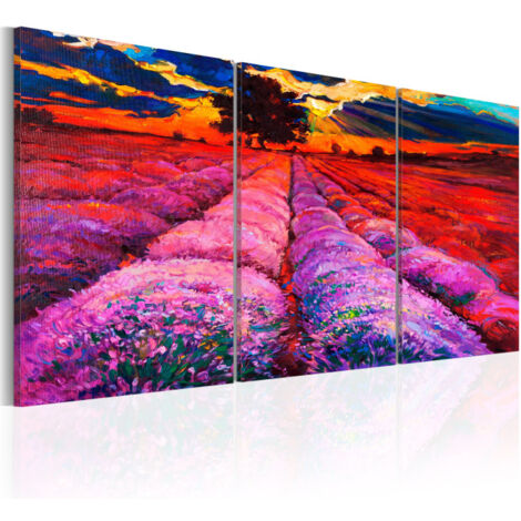 Tableau Imprimé "Land of Colours" 60 x 120 cm (1/2)