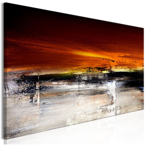 Tableau Imprimé "Honey Landscape Narrow" 45 x 135 cm (1/2)