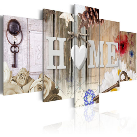 Tableau Imprimé "Home : Range of Variety" 50 x 100 cm (1/2)