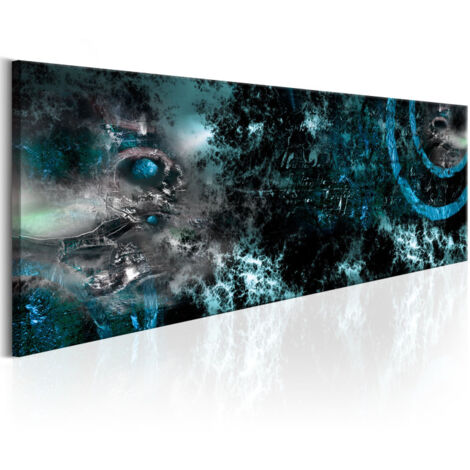 Tableau Imprimé "Mer Profonde" 45 x 135 cm (1/2)