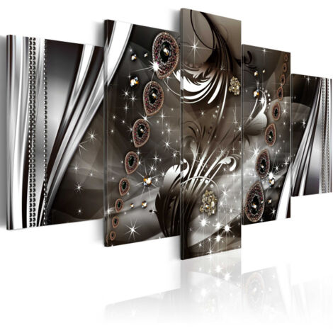 Tableau Imprimé "Improvisation with Jewelry" 50 x 100 cm (1/2)