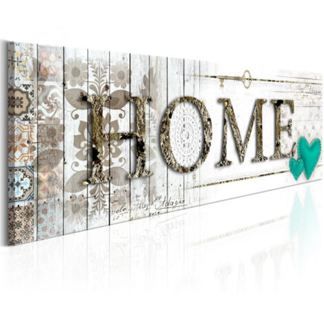 Tableau Imprimé "Home's Imagery" 40 x 120 cm (1/2)