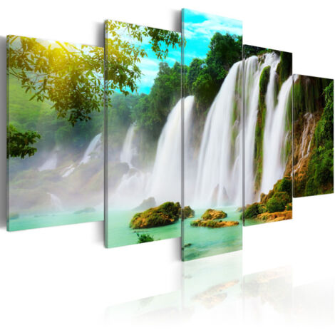 Tableau Imprimé "Nature's Miracle" 50 x 100 cm (1/2)