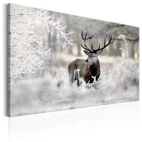 Tableau Imprimé "Lonely Deer" 60 x 90 cm (1/2)