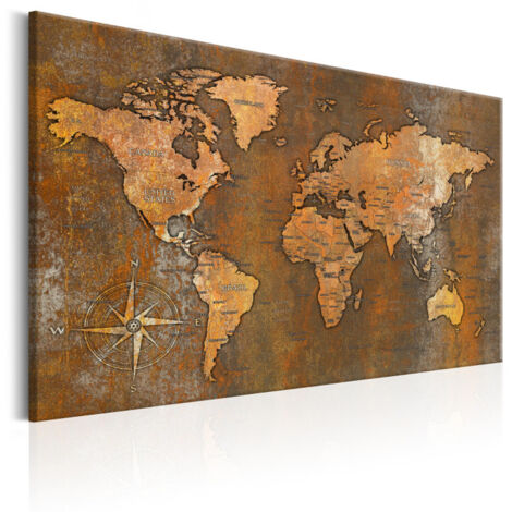 Tableau Imprimé "Rusty World" 60 x 90 cm (1/2)