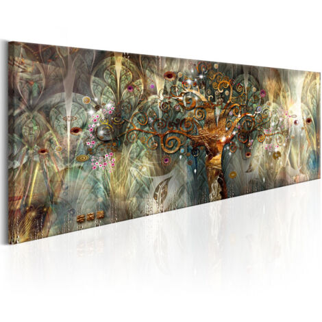 Tableau Imprimé "Land of Happiness" 45 x 135 cm (1/2)