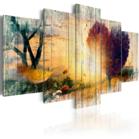 Tableau Imprimé "Memories of Love" 50 x 100 cm (1/2)