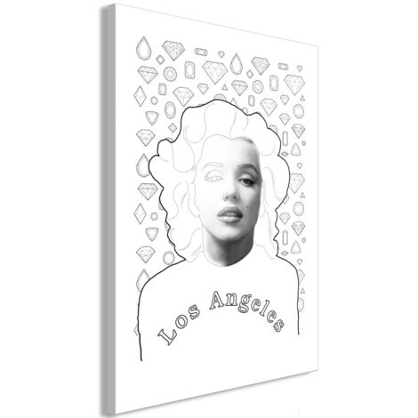 Tableau Imprimé "Marylin Monroe" 60 x 90 cm (1/2)