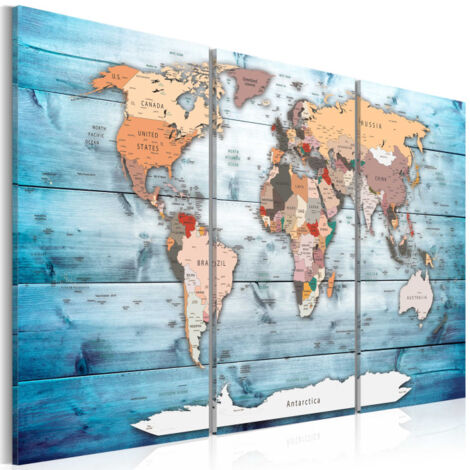 Tableau Imprimé "Sapphire Travels" 60 x 90 cm (1/2)