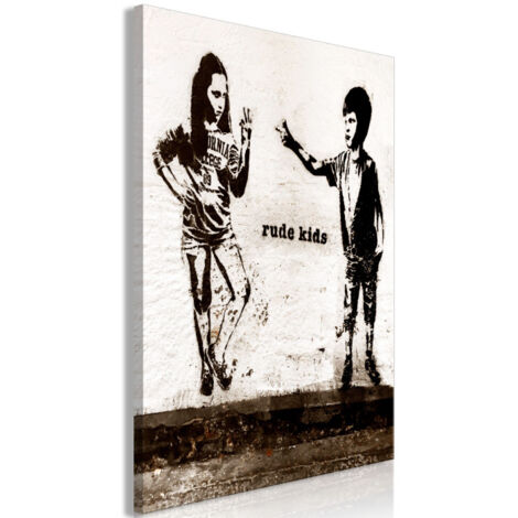 Tableau Imprimé "Rude Kids" 60 x 90 cm (1/2)