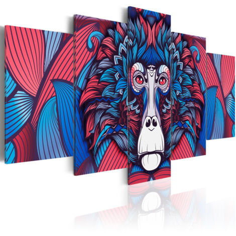 Tableau Imprimé "Magnetism of the Look" 50 x 100 cm (1/2)