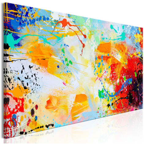 Tableau Imprimé "Memory of Childhood Narrow" 40 x 120 cm (1/2)