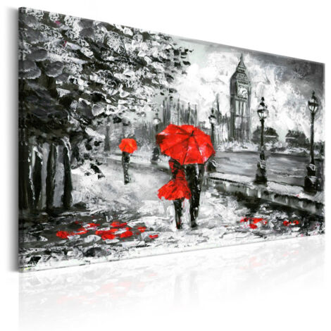Tableau Imprimé "London Walk" 60 x 90 cm (1/2)