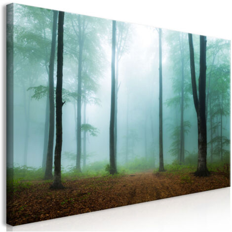 Tableau Imprimé "Misty Morning Wide" 60 x 120 cm (1/2)
