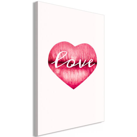 Tableau Imprimé "Love Lips" 60 x 90 cm (1/2)