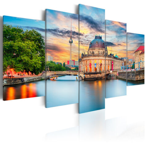 Tableau Imprimé "Museum Island Berlin" 50 x 100 cm (1/2)