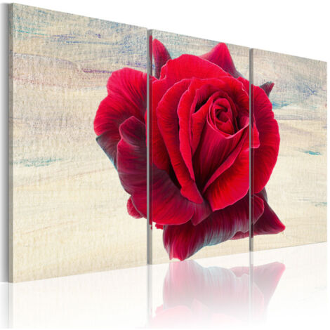 Tableau Imprimé "Lyrical Rose" 60 x 90 cm (1/2)