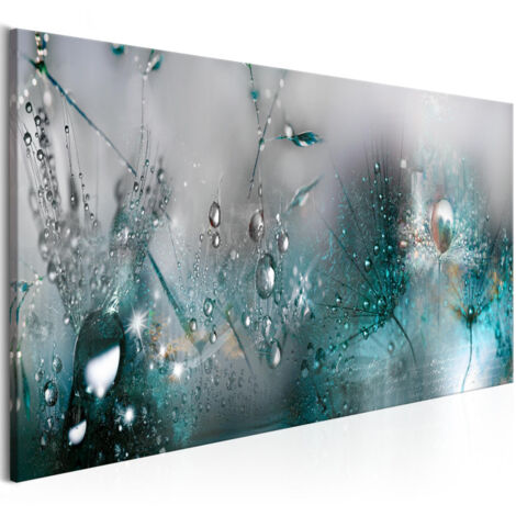 Tableau Imprimé "Sonata in Blue" 40 x 120 cm (1/2)