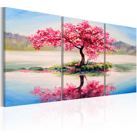 Tableau Imprimé "Spring Island" 30 x 60 cm (1/2)