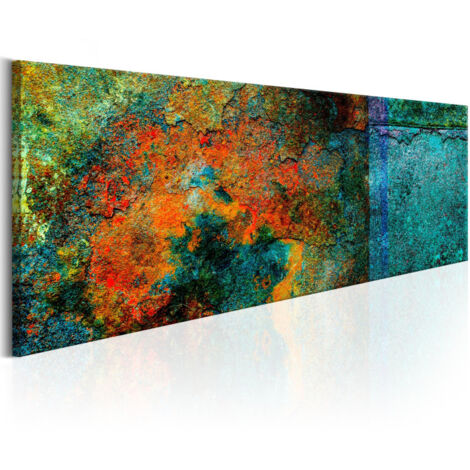 Tableau Imprimé "Metal Kaleidoscope" 40 x 120 cm (1/2)