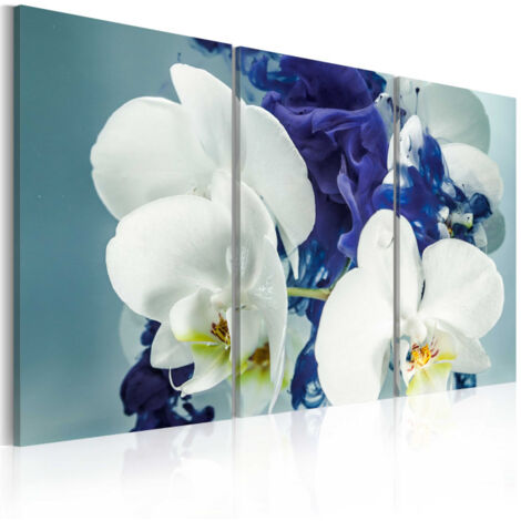 Tableau Imprimé "Orchidées Chimériques" 60 x 90 cm (1/2)