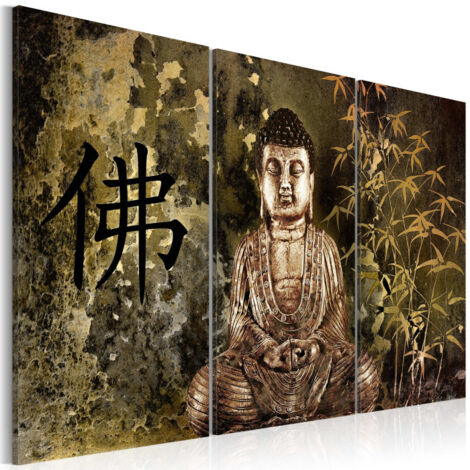 Tableau Imprimé "Statue de Bouddha" 60 x 90 cm (1/2)