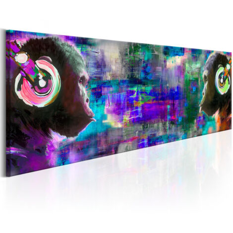 Tableau Imprimé "Musical Rivalry" 45 x 135 cm (1/2)
