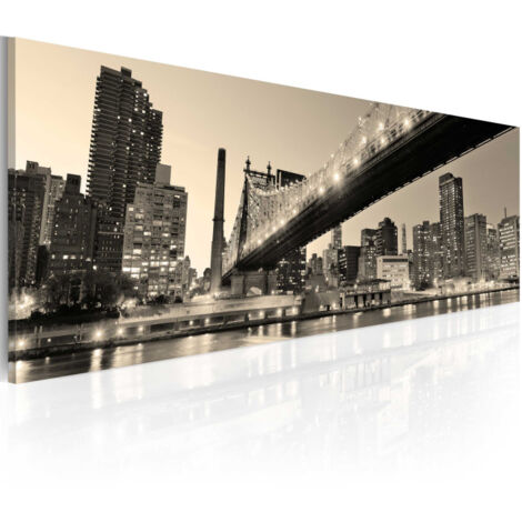 Tableau Imprimé "NYc Night Tales" 40 x 120 cm (1/2)