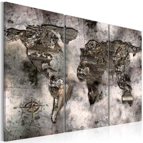 Tableau Imprimé "Opalescent Map" 60 x 90 cm (1/2)