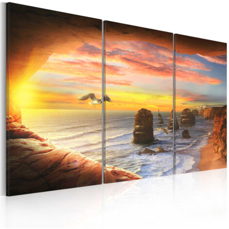 Tableau Imprimé "Paradise Beach" 60 x 90 cm (1/2)