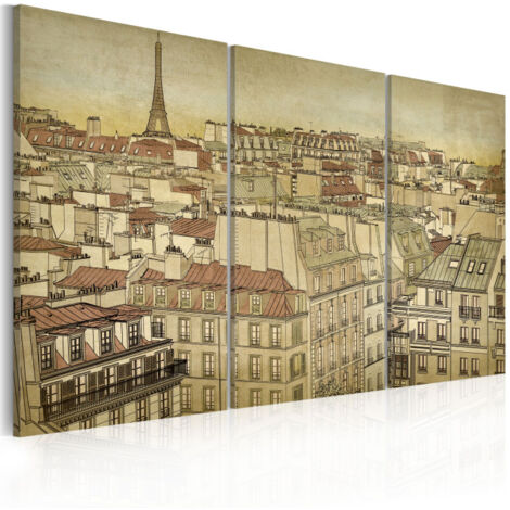 Tableau Imprimé "Paris Ville de l'Harmonie" 40 x 60 cm (1/2)