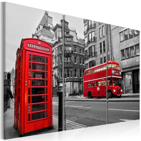 Tableau Imprimé "Vie à Londres" 60 x 90 cm (1/2)