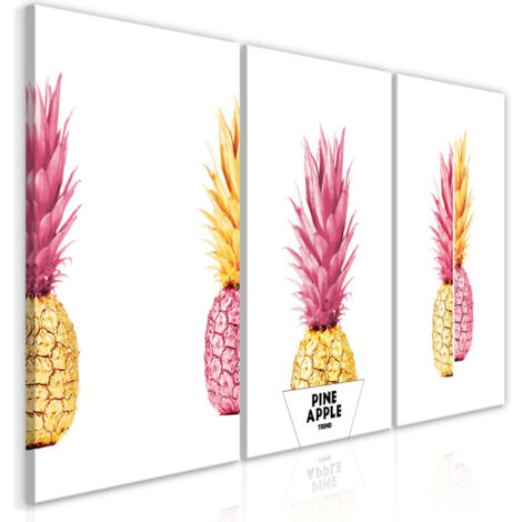 Tableau Imprimé "Pineapples Collection" 60 x 120 cm (1/2)
