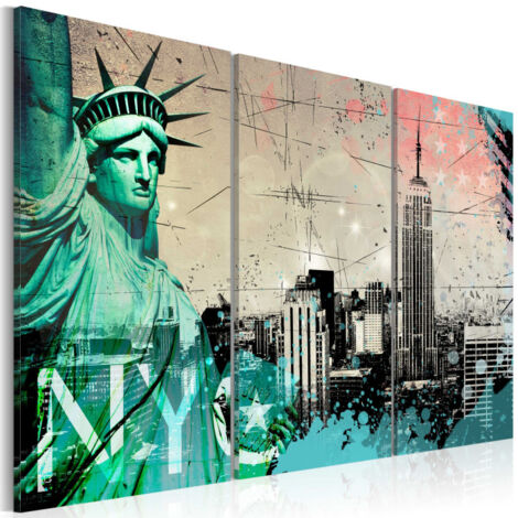 Tableau Imprimé "NYC Collage" 60 x 90 cm (1/2)