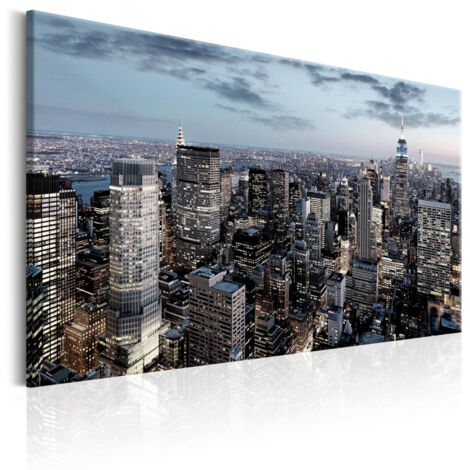 Tableau Imprimé "Twilight City" 60 x 90 cm (1/2)